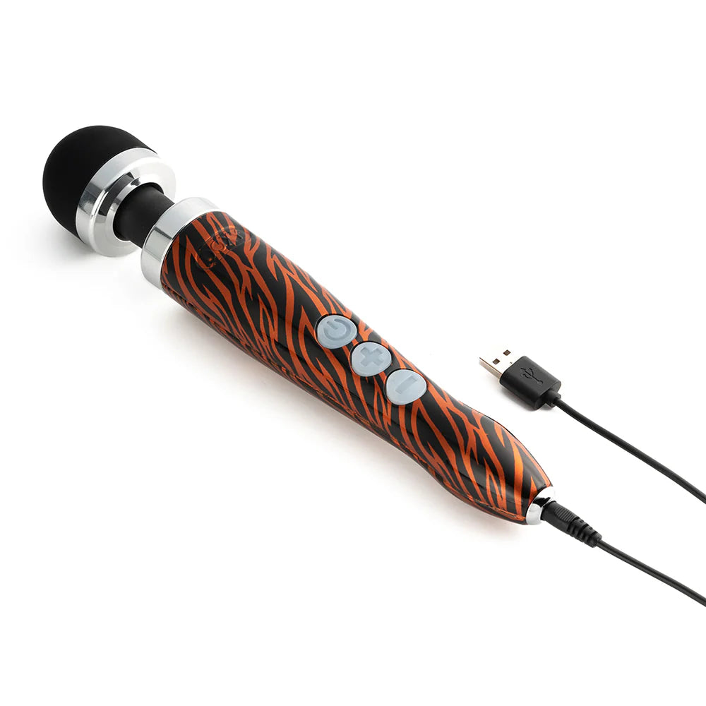 Doxy Die Cast 3R Rechargeable Wand Massager Tiger - Rolik®