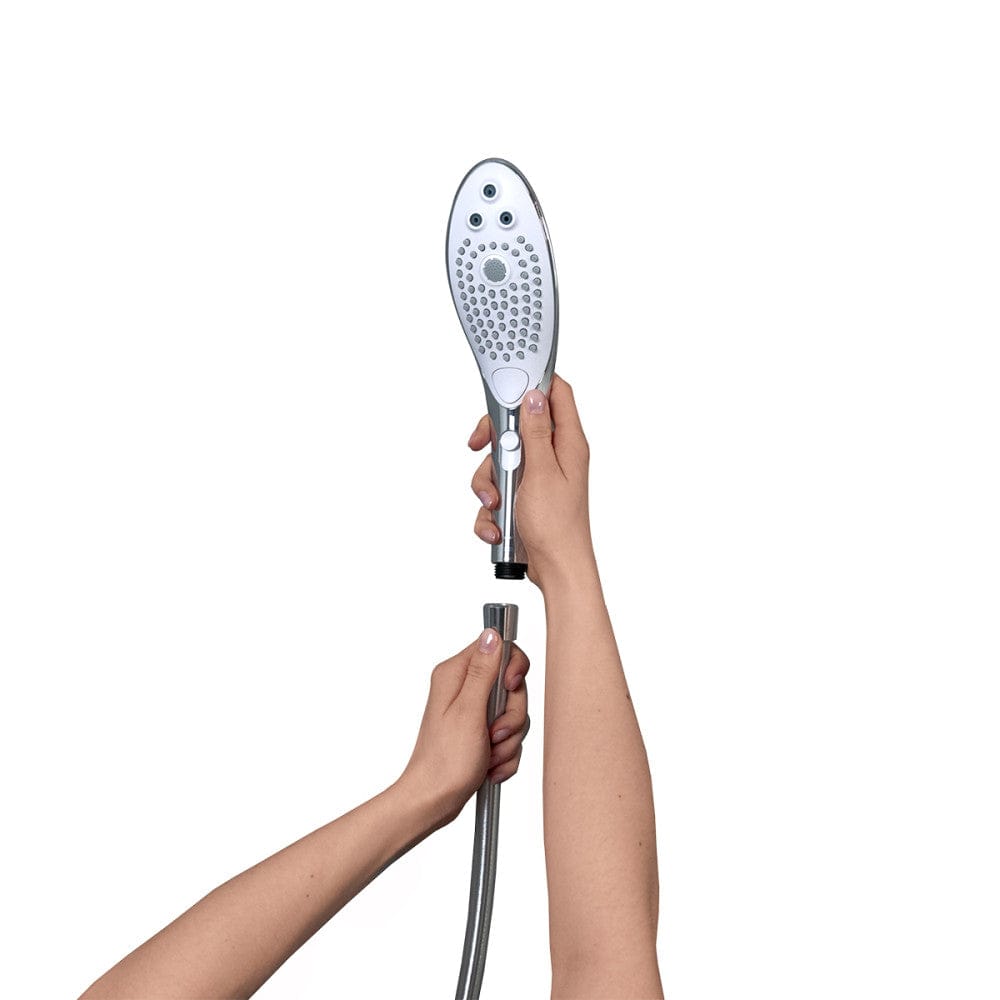 Womanizer Wave 2-in-1 Pleasure Stimulation Shower Head Chrome - Rolik®