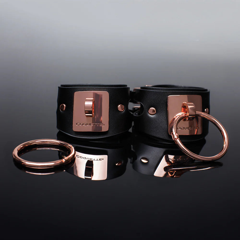 Coquette® Pleasure Collection Cuffs Black - Rolik®