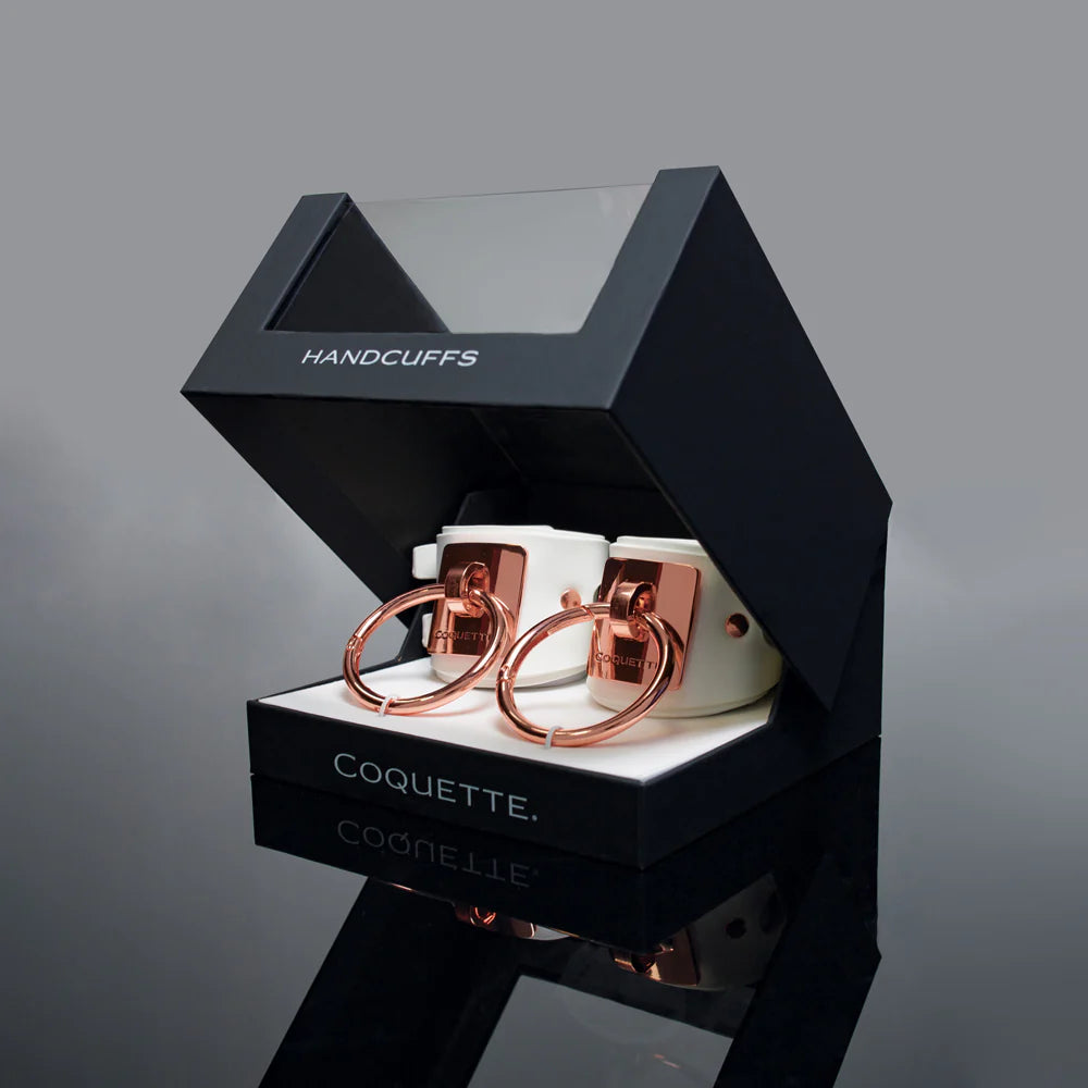Coquette® Pleasure Collection Cuffs White - Rolik®