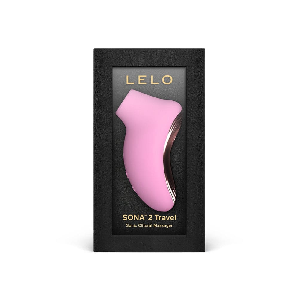 LELO Sona™ 2 Travel Sonic Clitoral Massager Pink - Rolik®