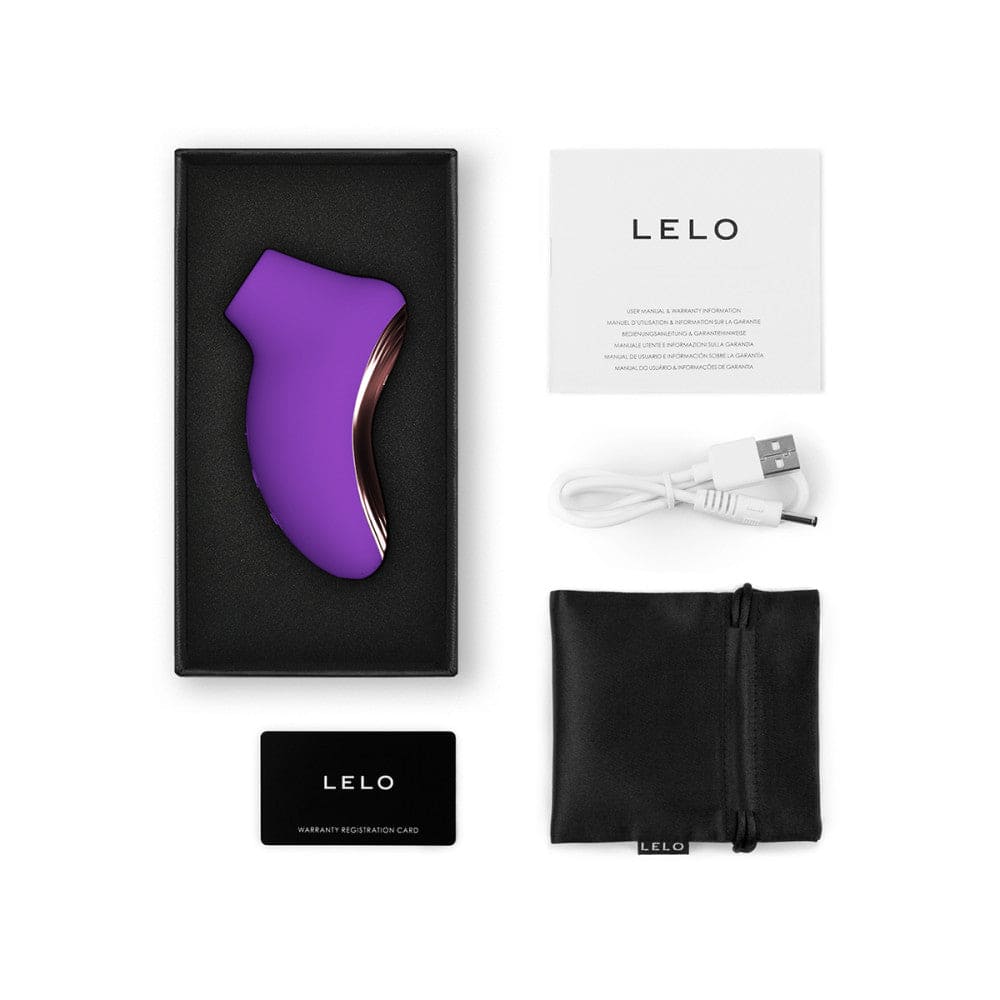 LELO Sona™ 2 Travel Sonic Clitoral Massager Purple - Rolik®