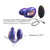 Love to Love® Wonderlover Dual Remote Stimulator Purple - Rolik®