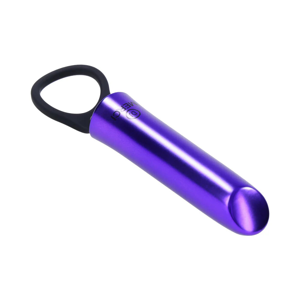 Doc Johnson® Merci Power Play Rechargeable Vibrator with Silicone Grip Ring - Rolik®