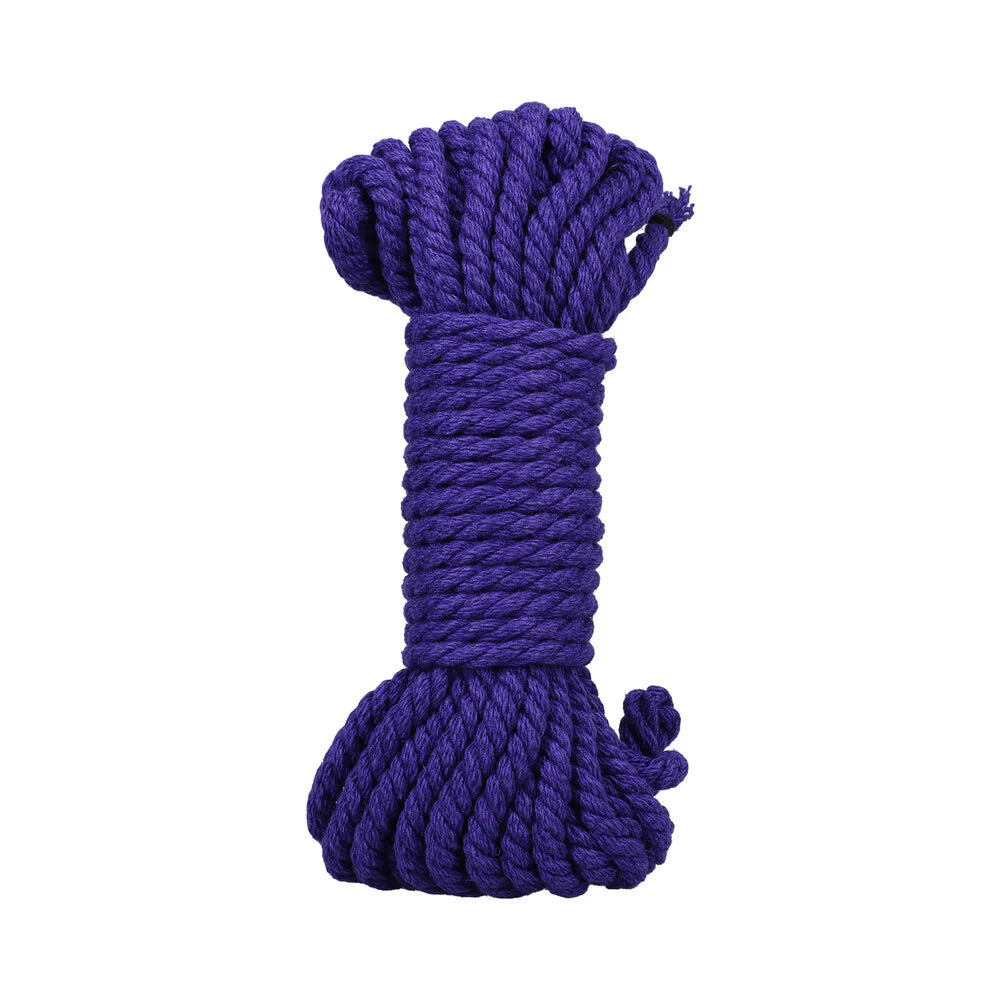 Doc Johnson® Merci Bind &amp; Tie 6mm Hemp Bondage Rope 30 Feet Purple - Rolik®