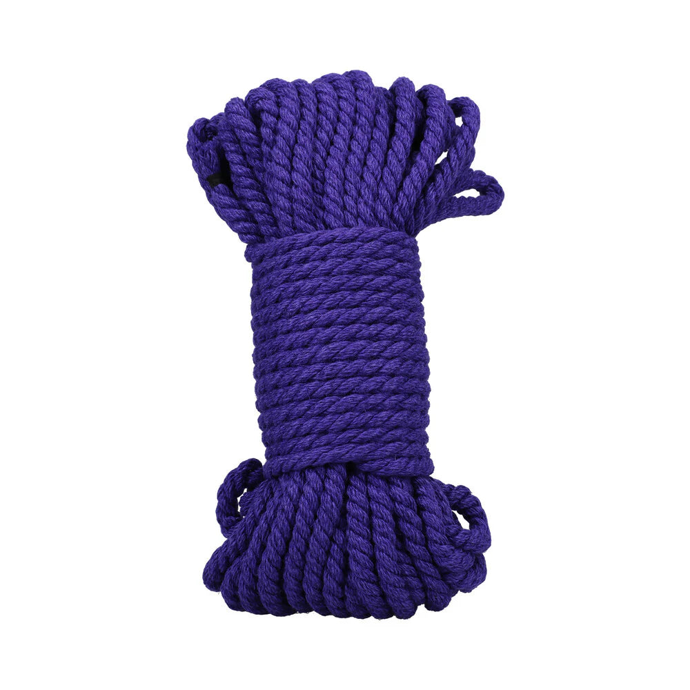 Doc Johnson® Merci Bind & Tie 6mm Hemp Bondage Rope 50 Feet Purple - Rolik®