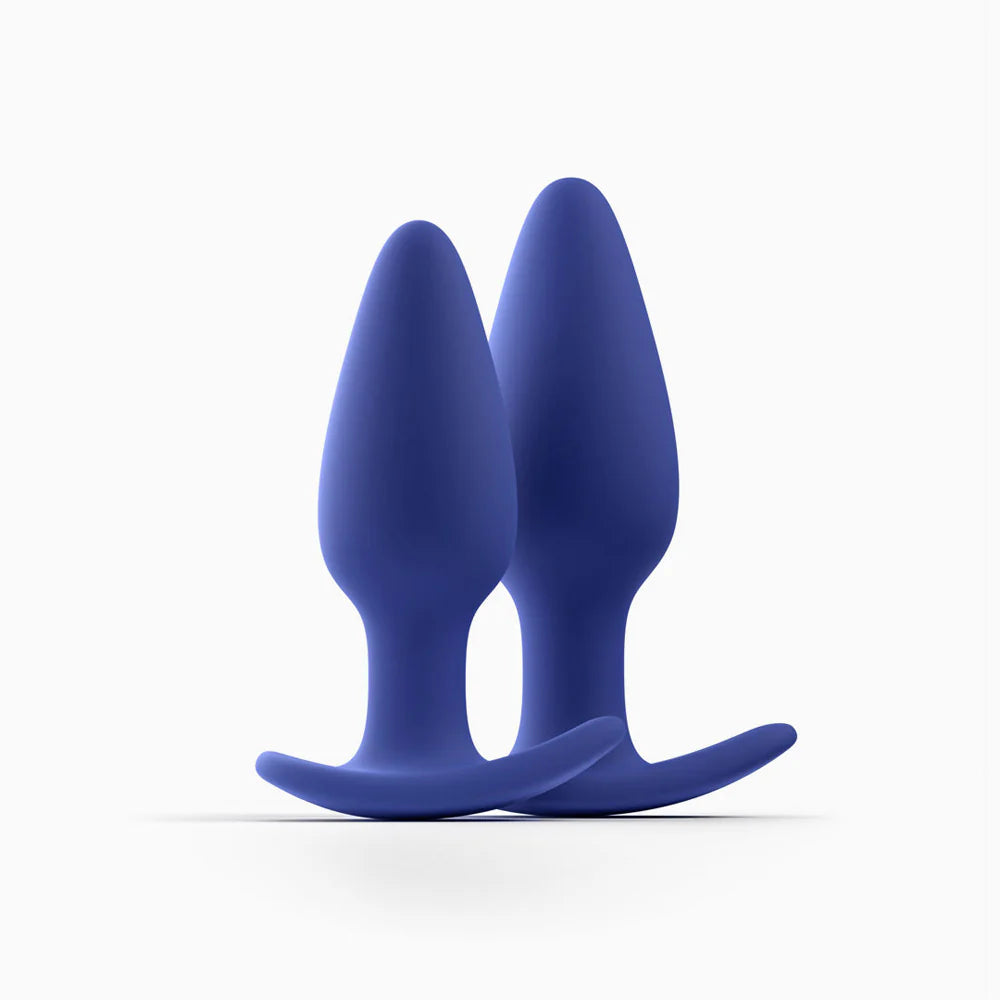 biird™ Regii 2-Piece Anal Plug Set Blue - Rolik®