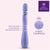 Blush Novelties® Wellness Eternal Wand Massager with Remote Lavender - Rolik®