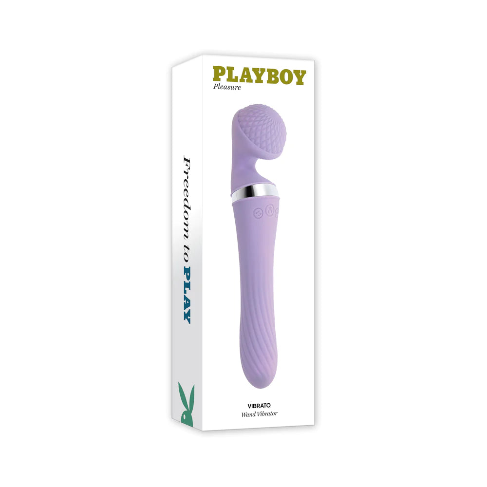 Playboy Pleasure Vibrato Dual-Ended Wand Vibrator - Rolik®