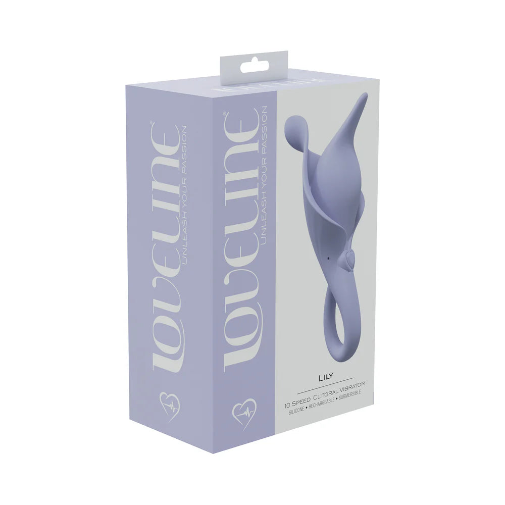 LoveLine® Lily Clitoral Vibrator Lavender - Rolik®