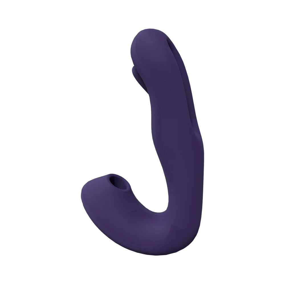 Shots Vive Yuna Airwave Vibrator with G-Spot Flapping Stimulator - Rolik®