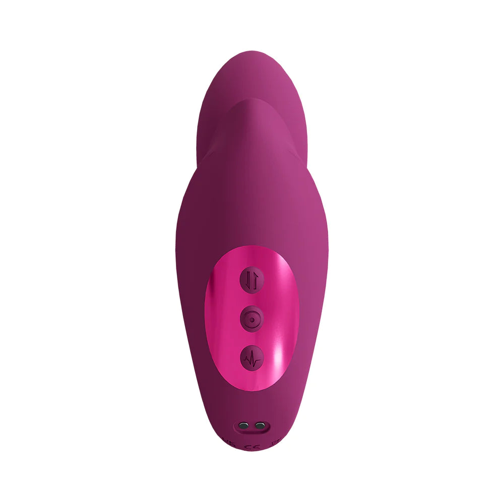 Shots Vive Yuki Dual Motor G-Spot Vibrator with Massaging Beads Pink - Rolik®