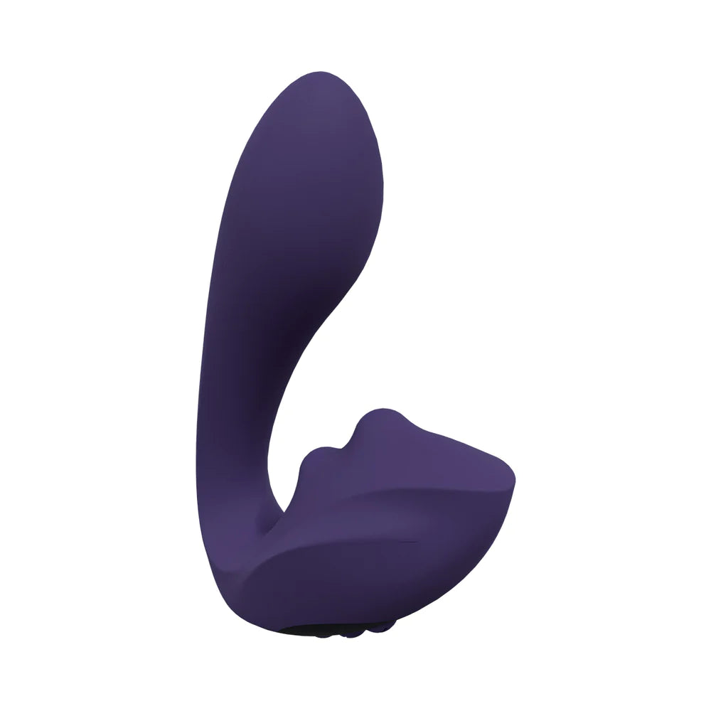 Shots Vive Yuki Dual Motor G-Spot Vibrator with Massaging Beads Purple - Rolik®