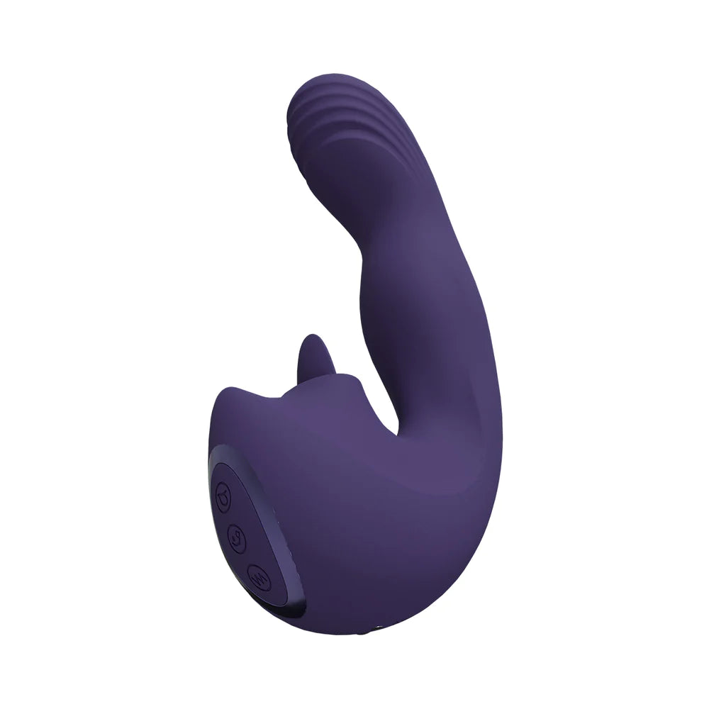 Shots Vive Yumi Triple Motor G-Spot Finger Motion Vibrator and Flickering  Tongue Stimulator - Rolik®