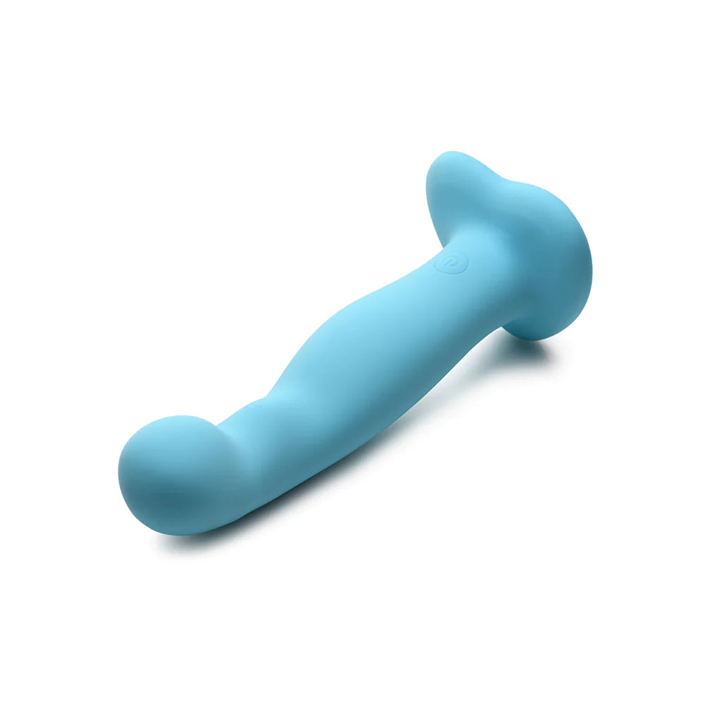 Curve Toys Simply Sweet Vibrating Thick Silicone Dildo with Remote - Rolik®