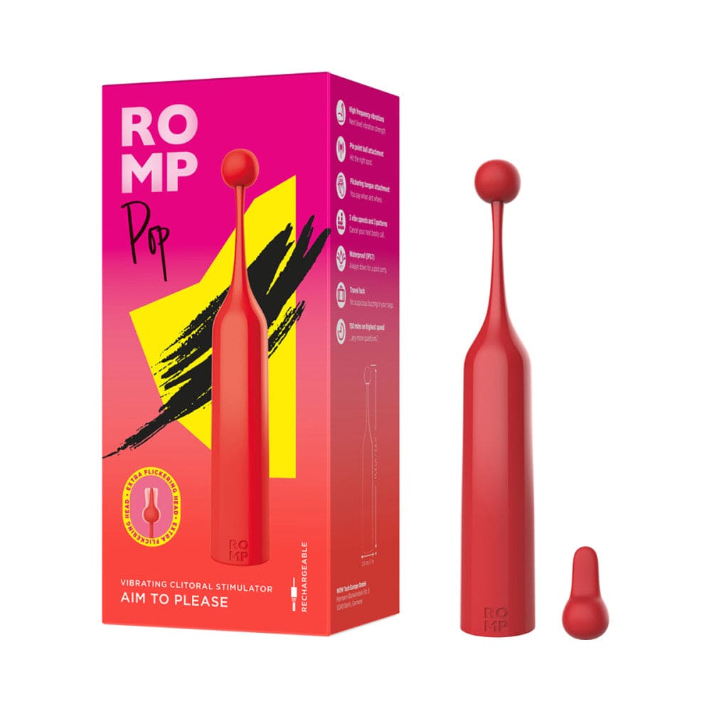 ROMP™ Pop Vibrating Clitoral Stimulator - Rolik®