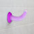 BMS Rave Addiction 8" Glow in the Dark Dildo Confetti Purple - Rolik®
