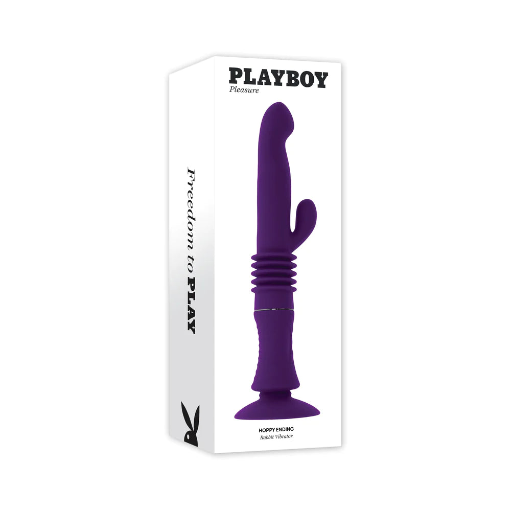 Playboy Pleasure Hopping Ending Thrusting Rabbit Vibrator - Rolik®
