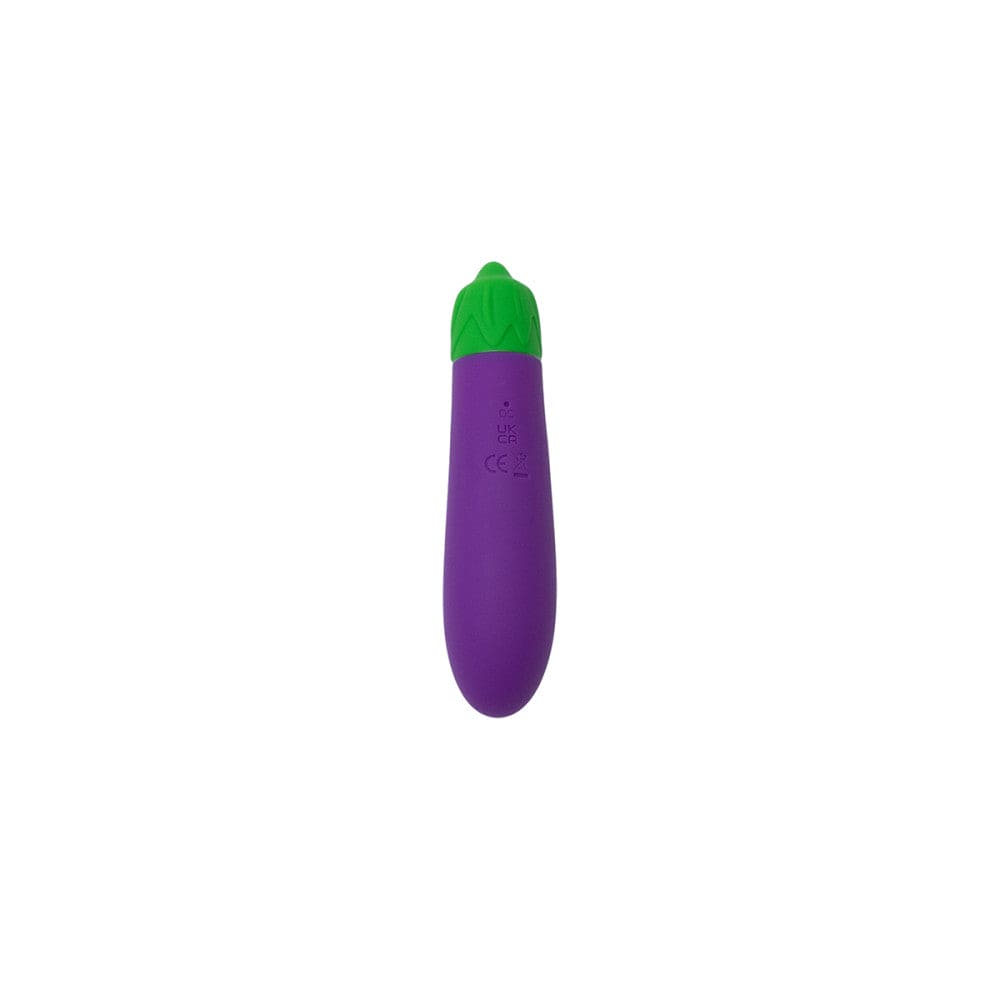Emojibator® Eggplant Rechargeable Vibrator - Rolik®