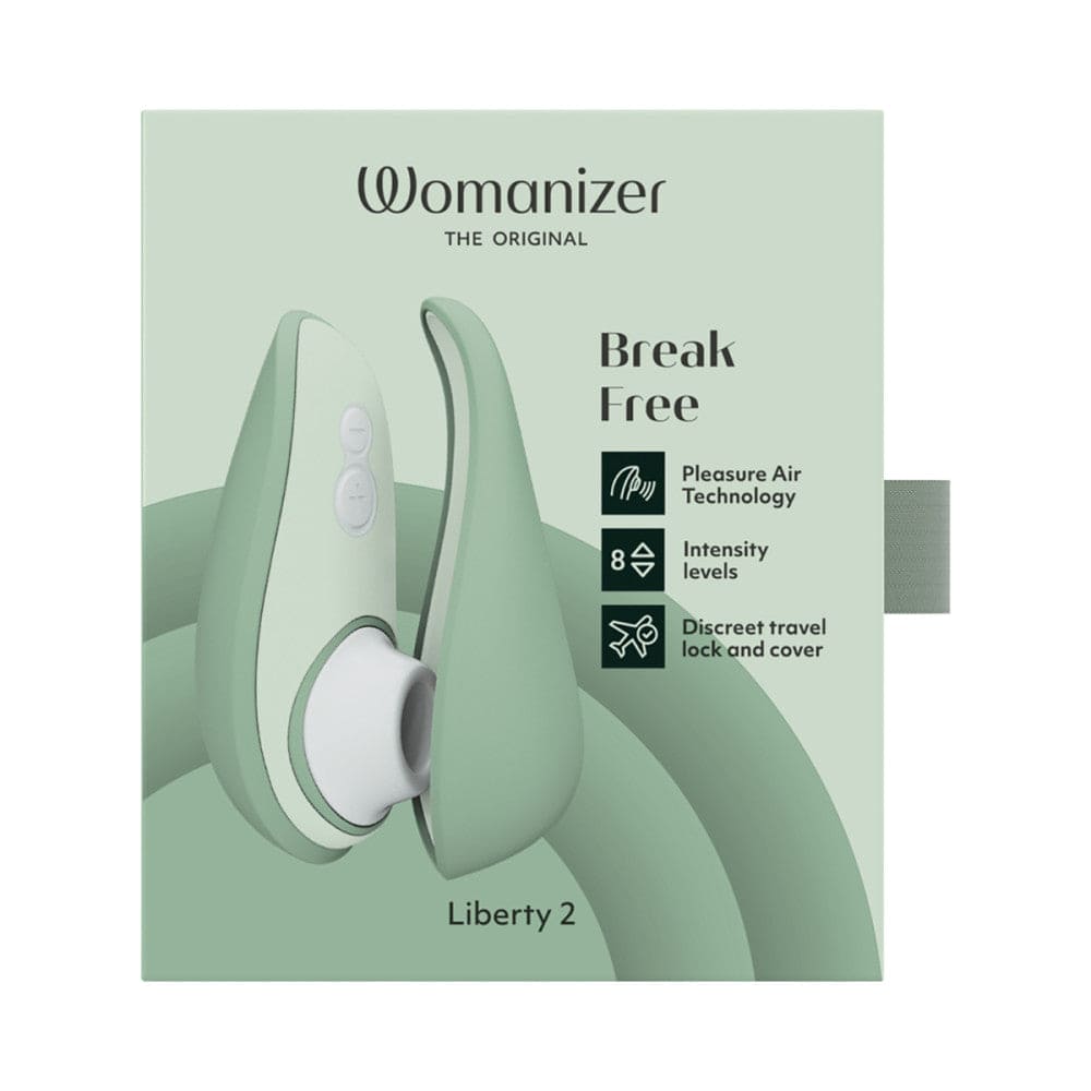 Womanizer Liberty 2 Contact-Free Pleasure Air Stimulator Sage - Rolik®