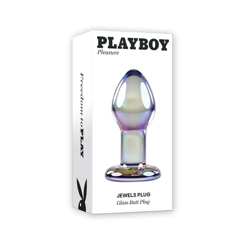 Playboy Pleasure Jewels Glass Butt Plug - Rolik®