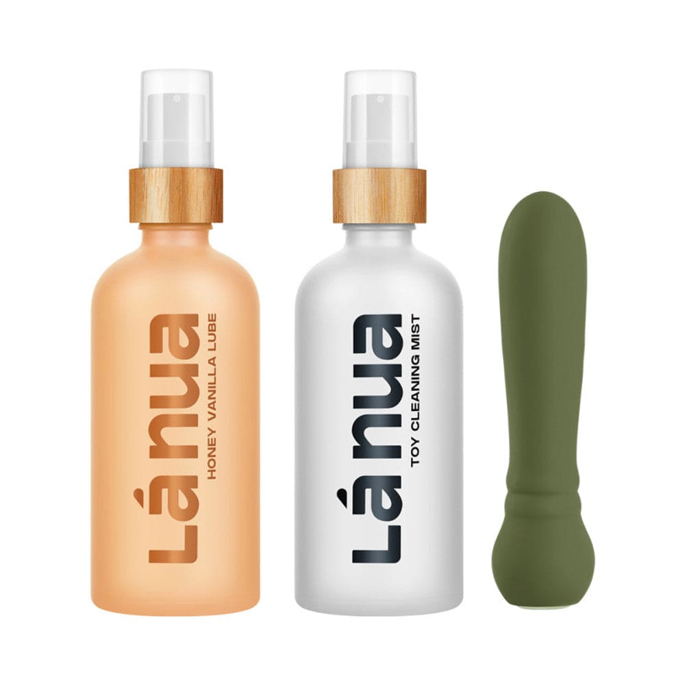 La Nua x Femme Funn Gift Set - Ultra Bullet Vibrator, Mist Toy Cleaner & Honey Vanilla Lubricant - Rolik®