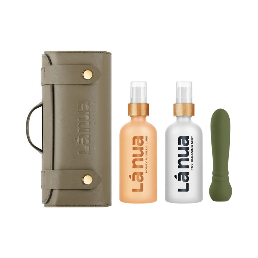 La Nua x Femme Funn Gift Set - Ultra Bullet Vibrator, Mist Toy Cleaner &amp; Honey Vanilla Lubricant - Rolik®