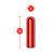 Blush Novelties® Kool Vibes Rechargeable Mini Bullet Vibrator Red - Rolik®