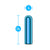 Blush Novelties® Kool Vibes Rechargeable Mini Bullet Vibrator Blue - Rolik®