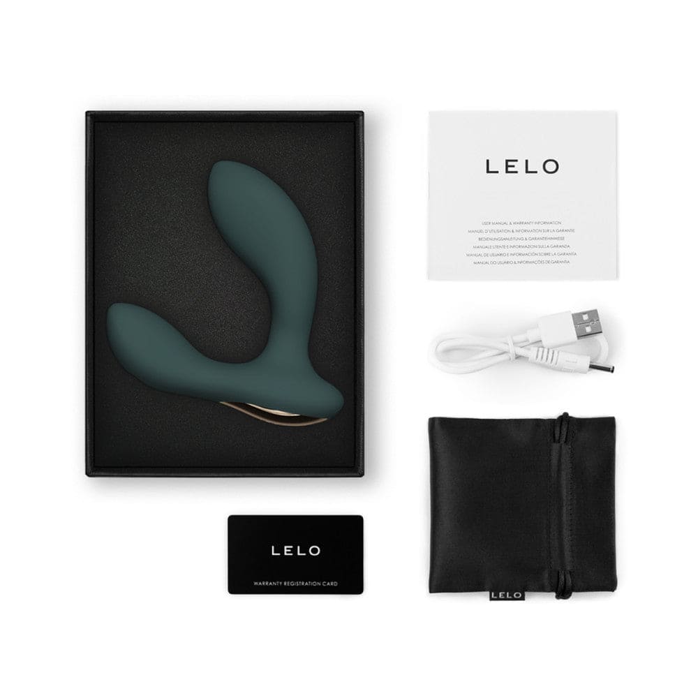 LELO Hugo™ 2 App-Controlled Prostate Massager Green - Rolik®