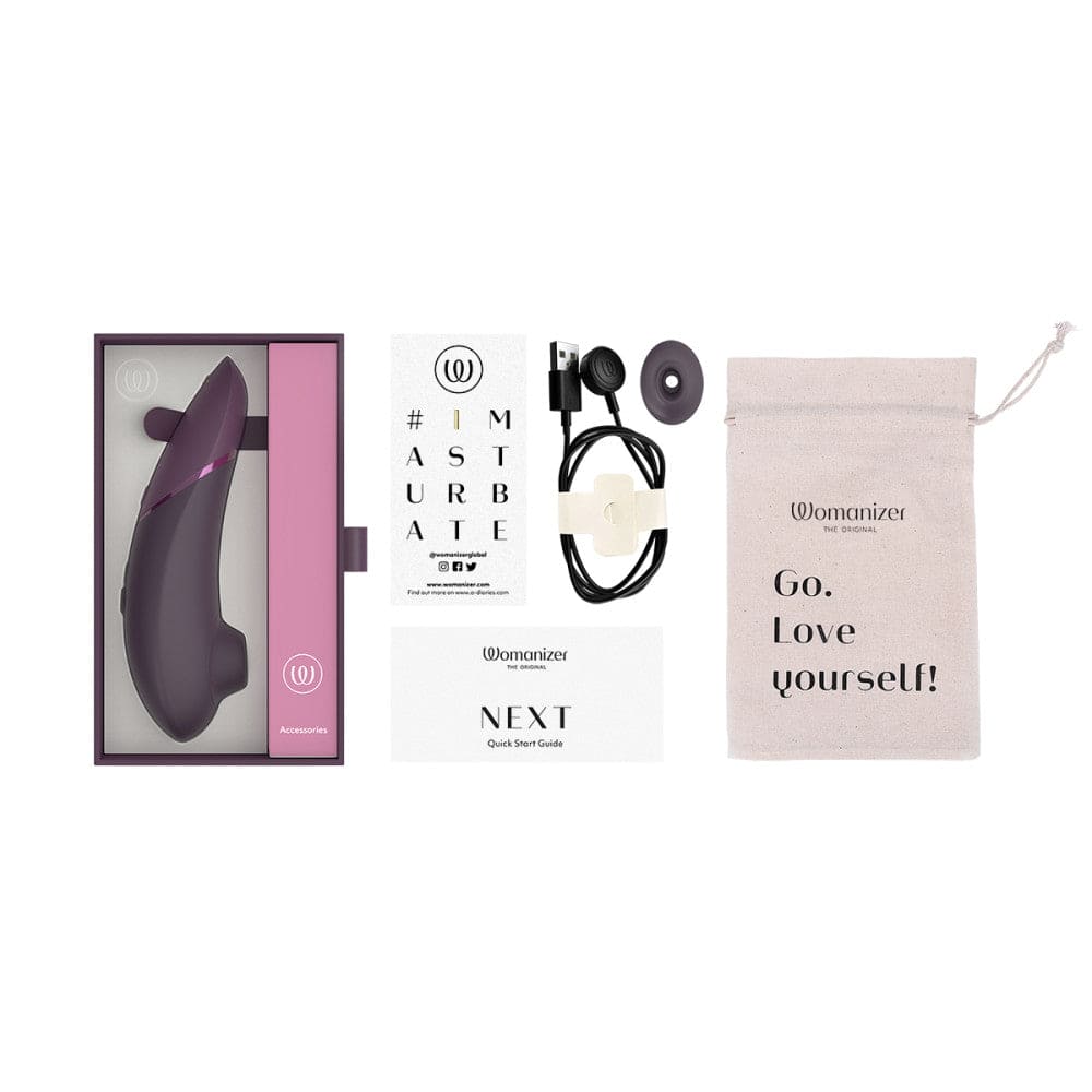 Womanizer Next Contact-Free Pleasure Air Clitoral Stimulator Purple - Rolik®