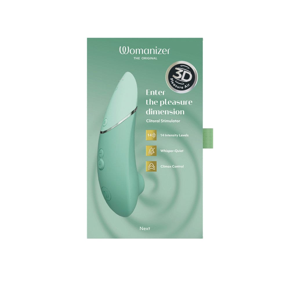 Womanizer Next Contact-Free Pleasure Air Clitoral Stimulator Sage - Rolik®