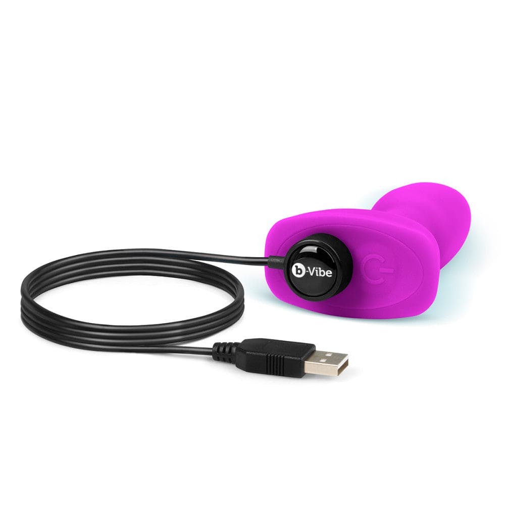 B-Vibe™ Rimming Plug Petite With Remote Fuchsia - Rolik®