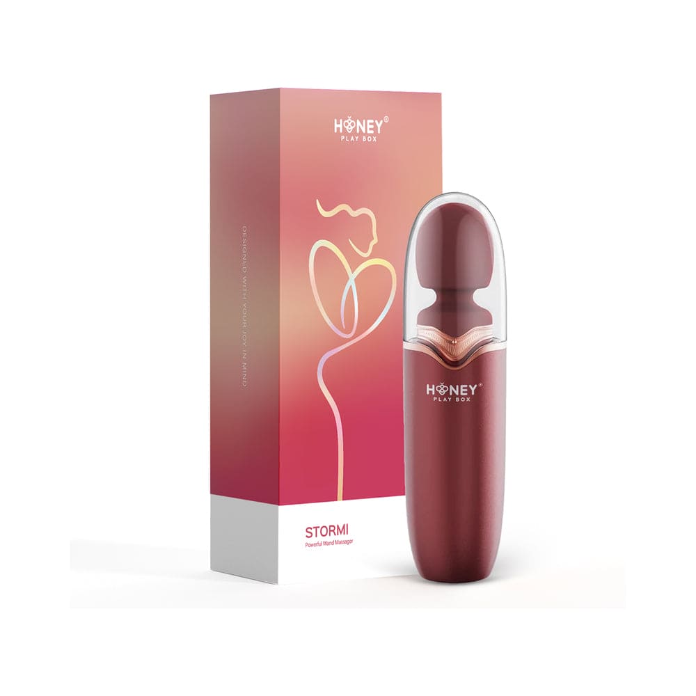 Honey Play Box Stormi Powerful Wand Massager With Charging Case - Rolik®