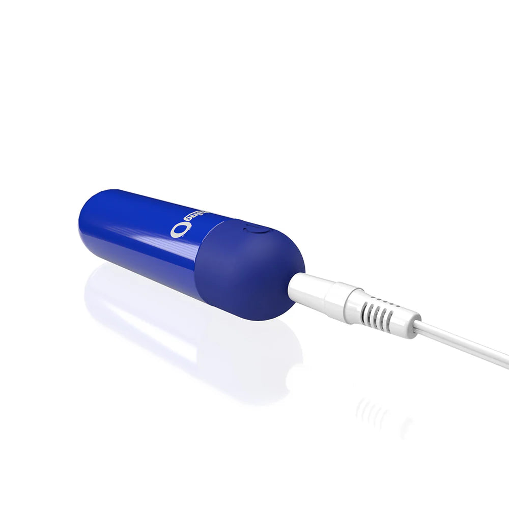 Screaming O® Rechargeable Bullet Vibrator Blue - Rolik®