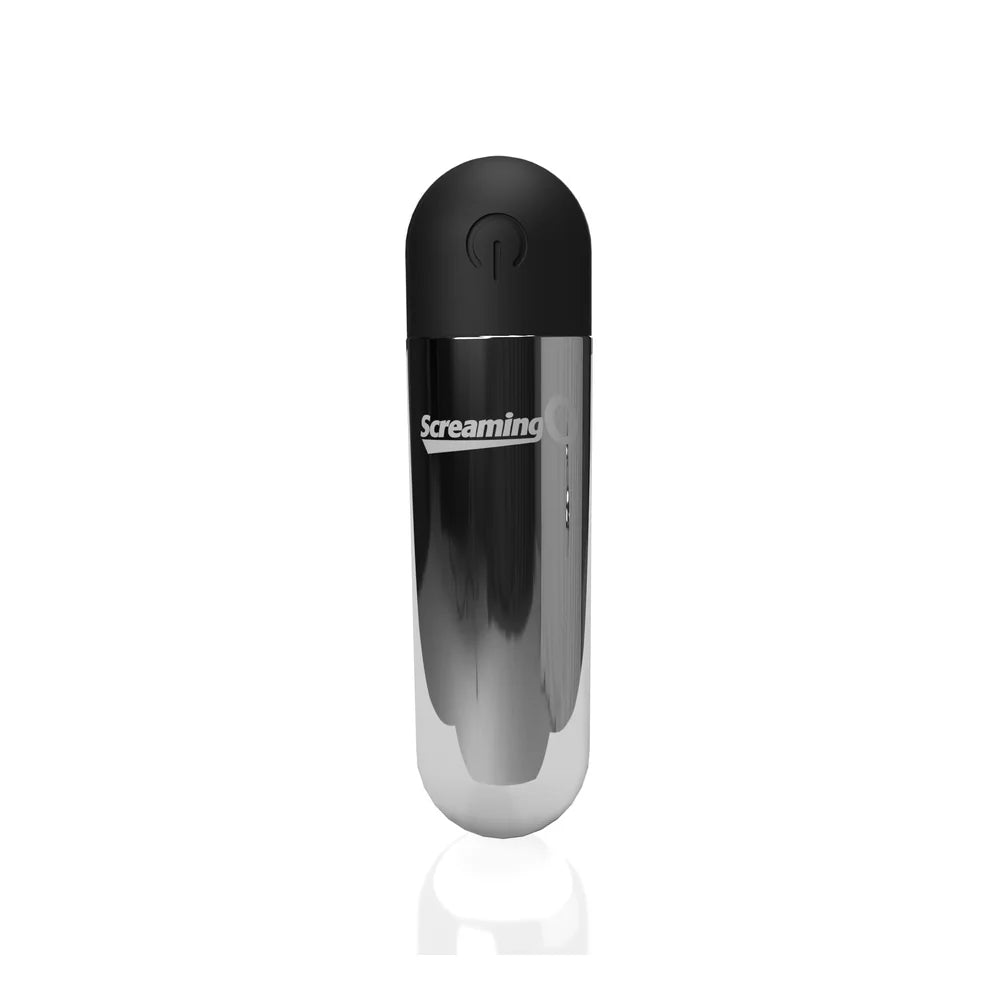 Screaming O® Rechargeable Bullet Vibrator Silver - Rolik®