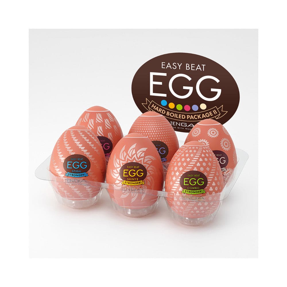 Tenga® Egg Disposable Masturbators 6-Pack Hard Boiled II - Rolik®
