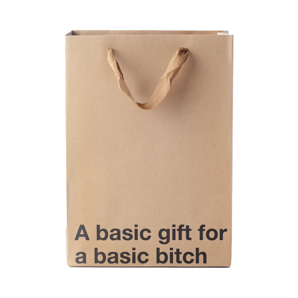 Wood Rocket™ Snarky Gift Bags "A Basic Gift" 3-Pack - Rolik®