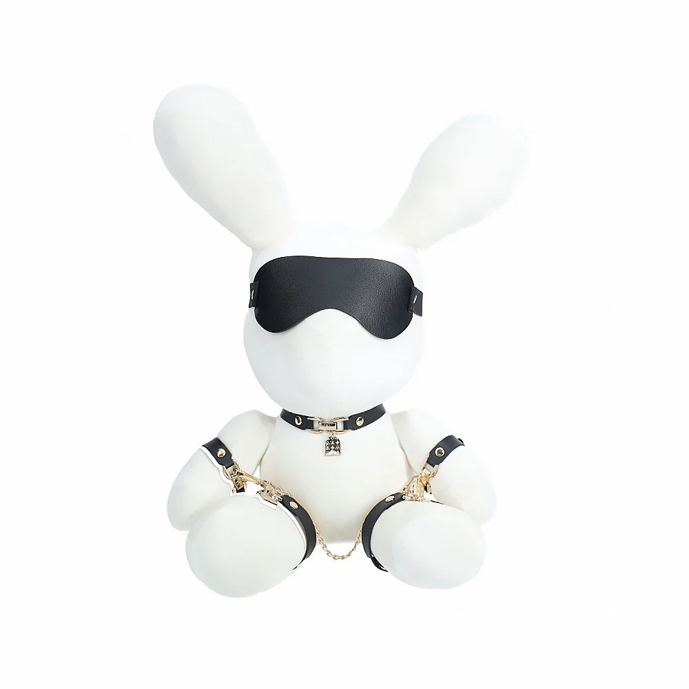 Bondage Velvet Rabbit Stuffed Animal White - Rolik®