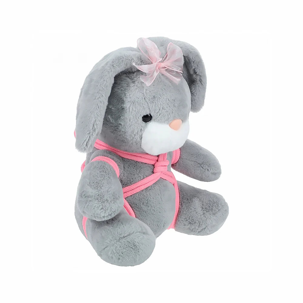 Shibari Bunny Stuffed Animal Gray - Rolik®