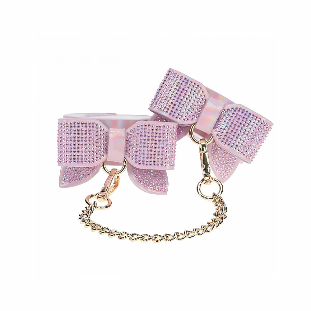 Shots Ouch! Paris Collection Leg Cuffs Pink - Rolik®