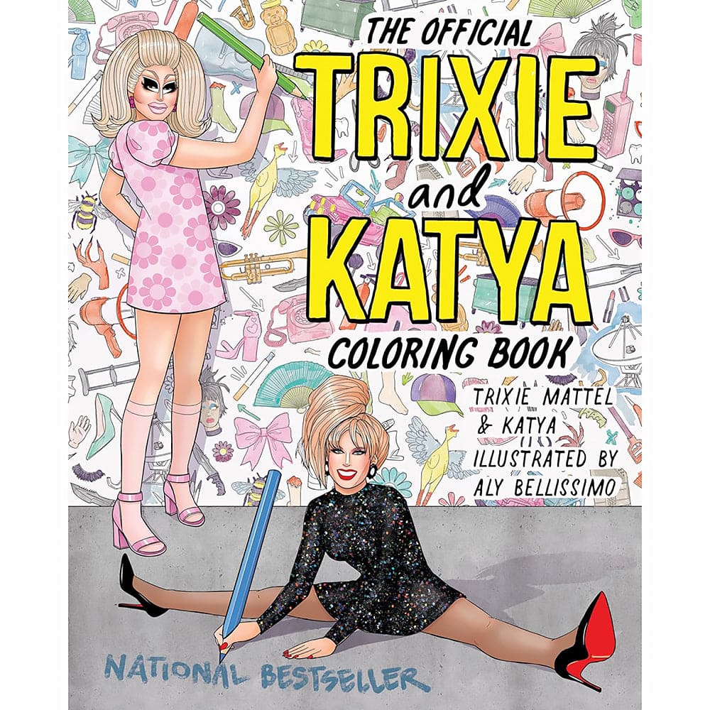 The Official Trixie and Katya Coloring Book - Rolik®