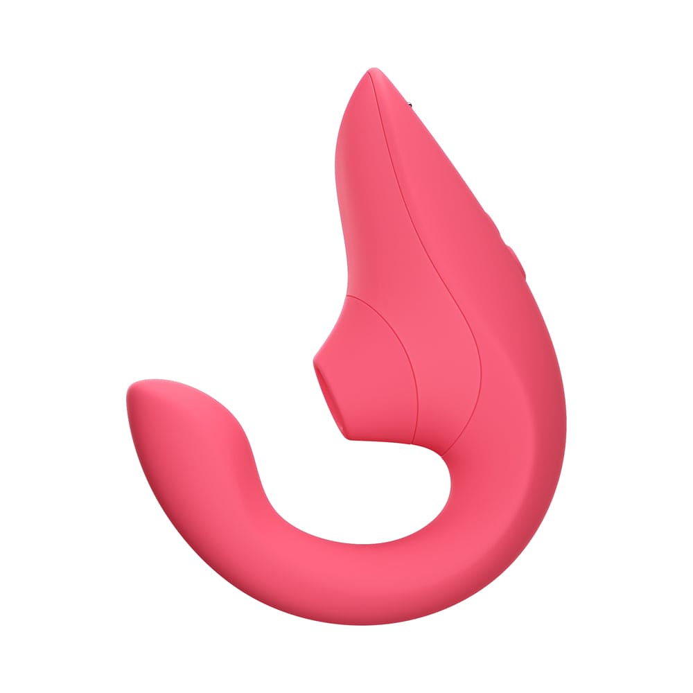 Womanizer Blend Pleasure Air Rabbit Vibrator Coral - Rolik®