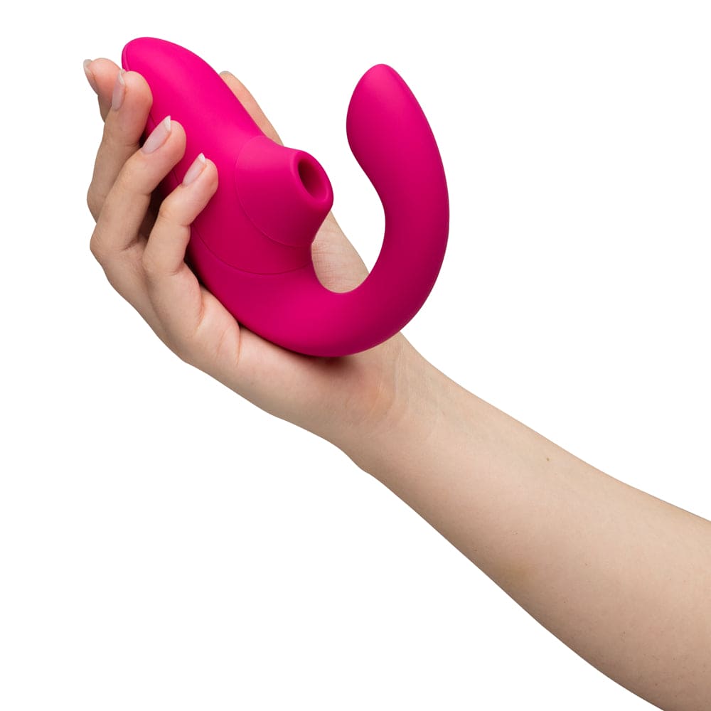 Womanizer Blend Pleasure Air Rabbit Vibrator Pink - Rolik®