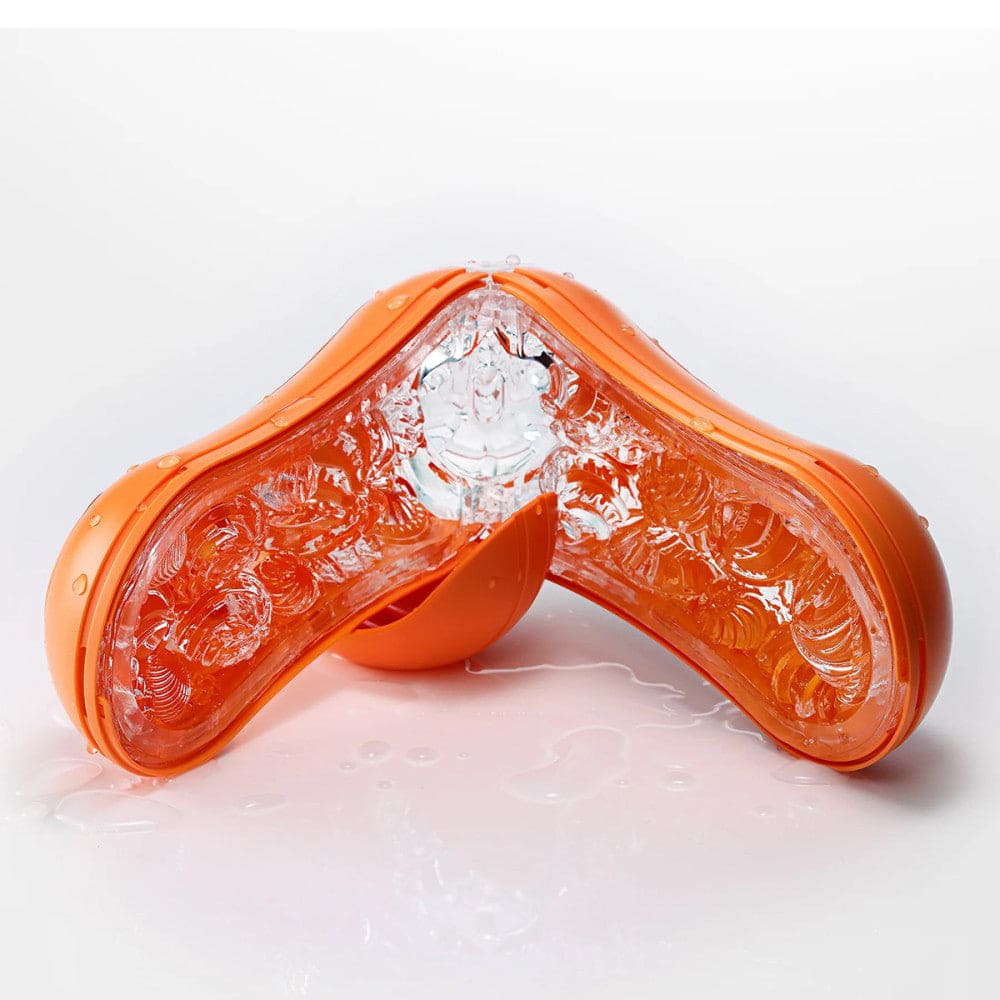 Tenga® Flip Orb Reusable Masturbator Orange Crush - Rolik®