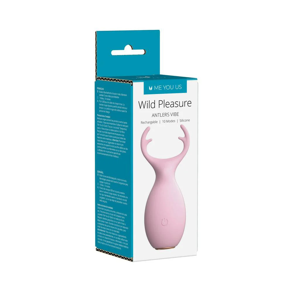 Me You Us Wild Pleasure Antlers Vibrator - Rolik®