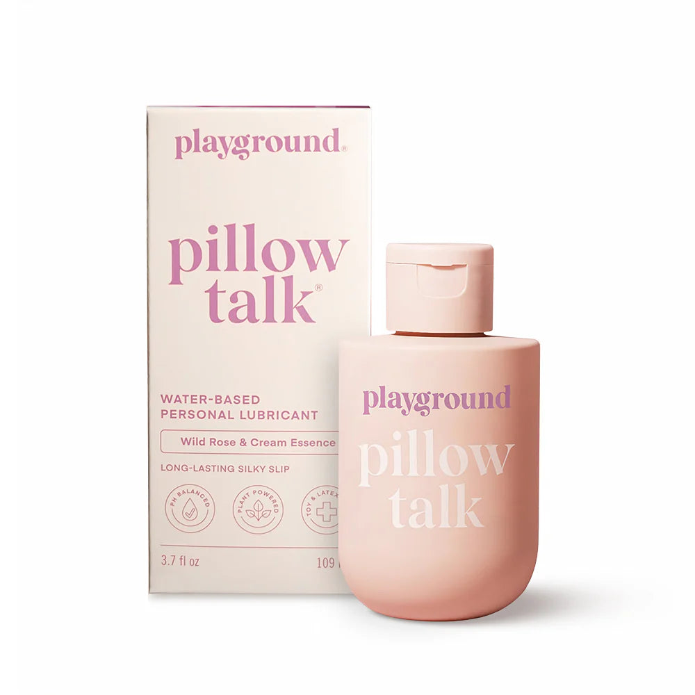 Playground® Pillow Talk® (Wild Rose & Cream) Water-Based Lubricant - Rolik®