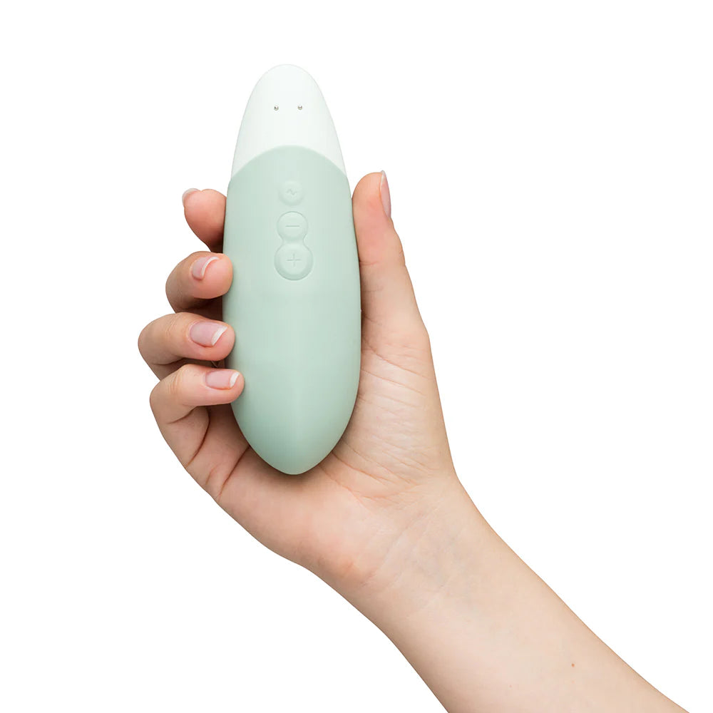 Womanizer Vibe Silent Clitoral Vibrator Sage - Rolik®