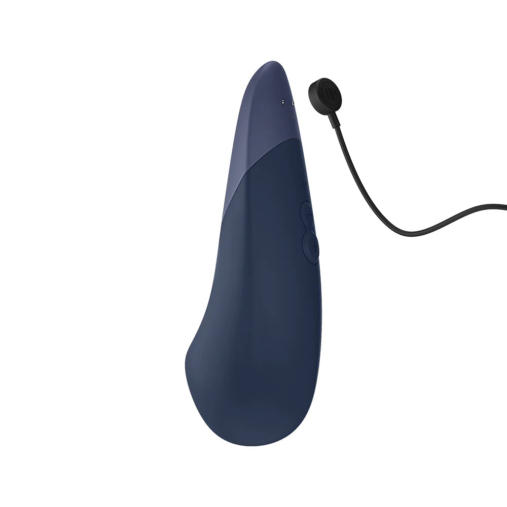 Womanizer Vibe Silent Clitoral Vibrator Blue - Rolik®