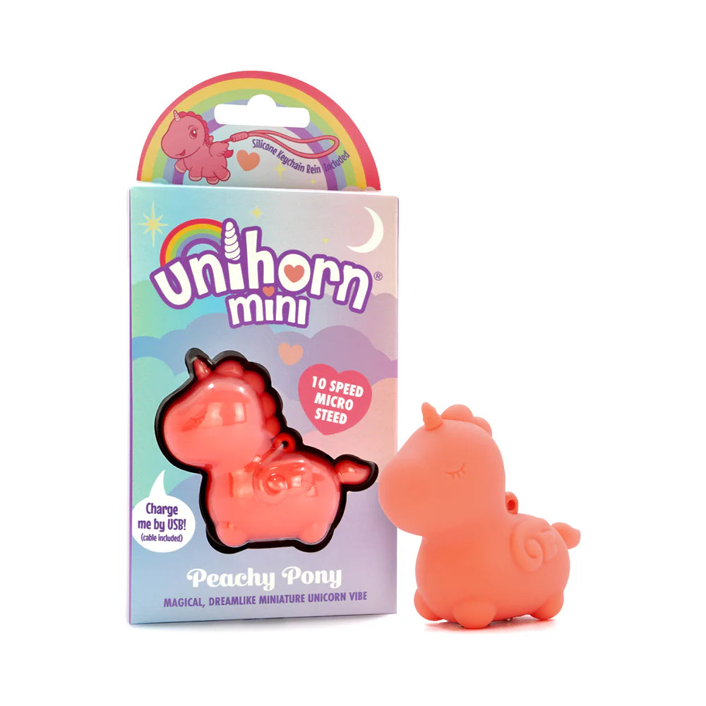 Unihorn® Mini Peachy Pony Vibrator - Rolik®